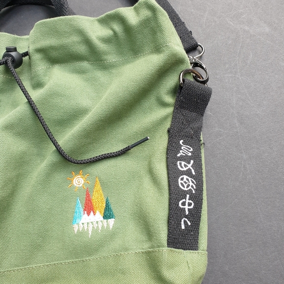 ToGood Canvas Crossbody Tote Purse - Picture 3 of 12